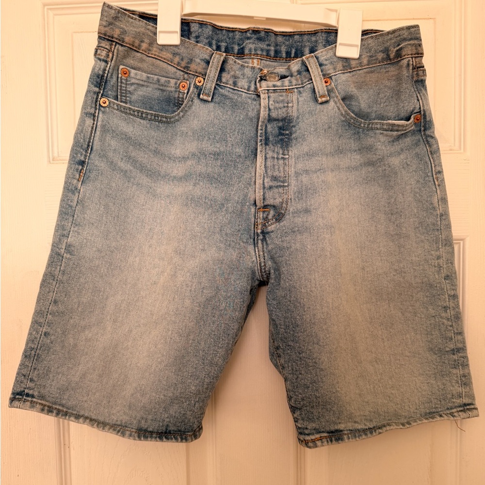 Levi's Light Blue Jean Shorts for Men